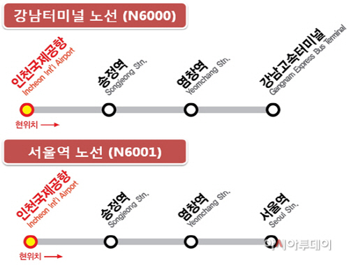 인천공항 심야버스