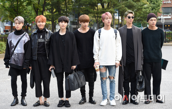 [Picture/Media] BTS Going to KBS Music Bank [161014]