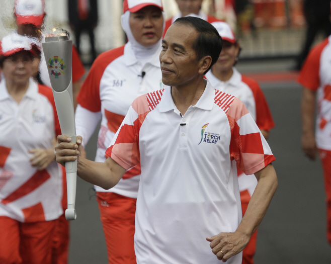 Indonesia Asian Games <YONHAP NO-4884> (AP)
