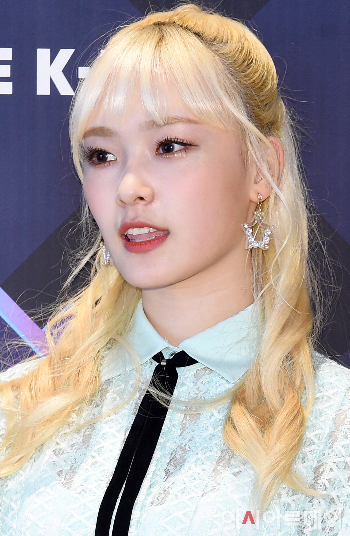 [포토] 드림노트 라라, 금빛헤어 - 아시아투데이 [포토] 드림노트 라라, 금빛헤어
