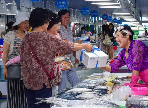 수산시장 이미지