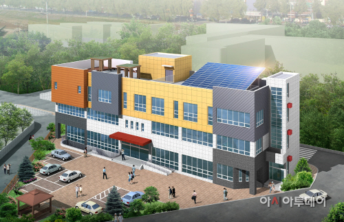 양산도서관조감도