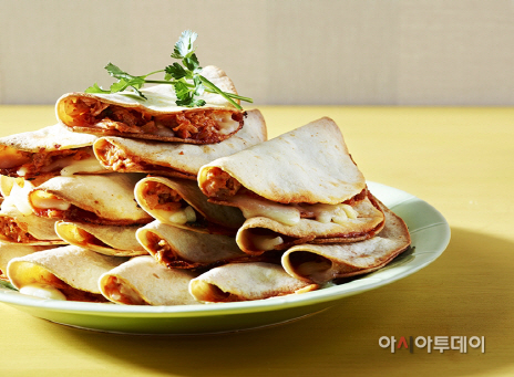 [애슐리] 김치치즈 퀘사디아