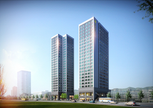 동대문 푸르지오 시티 투시도 (주경)