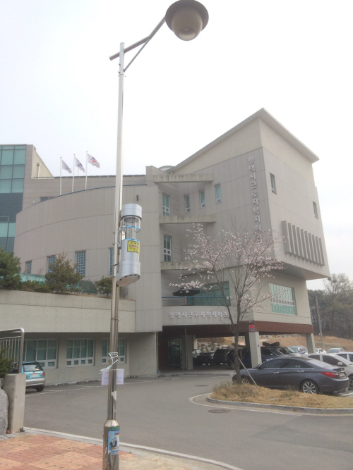 송탄보건소, 해충포충기 설치