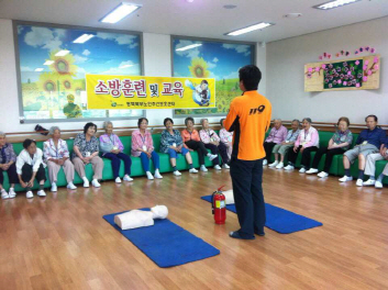 송탄소방서, 찾아가는 소방안전교육 실시