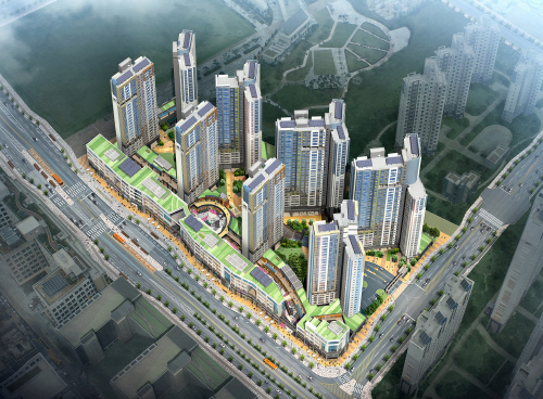 세종 반도유보라 조감도