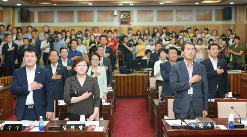 제169회 평택시의회 임시회 개회