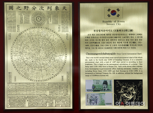 (서산)0814 교황 선물(천상열차분야지도 모형도2)