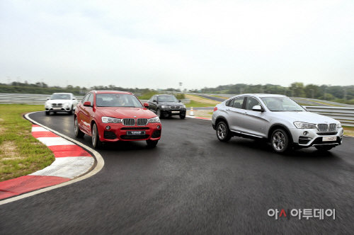 BMW 뉴 X4-트랙 주행 (2)