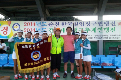 1.안성시청, 한국실업정구연맹전 3관왕 달성