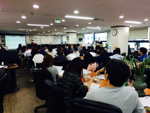 대학생 인턴기자단 교육
