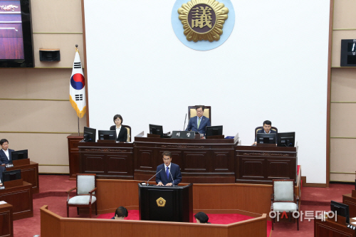 박종훈 교육감, 내년도 경남도교육비특별회계 예산안 제출 시정