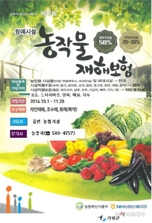 농작물재해보험