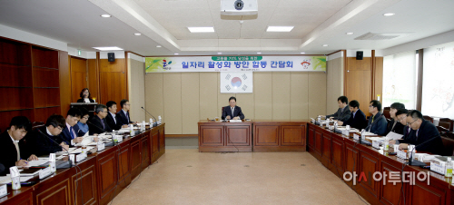 일자리창출합동간담회