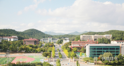 동국대 경주캠퍼스 전경