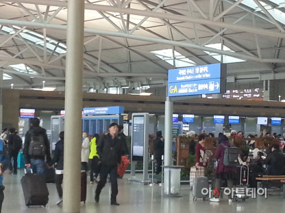 인천국제공항 내부 모습