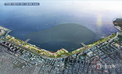 마산서항지구조감도