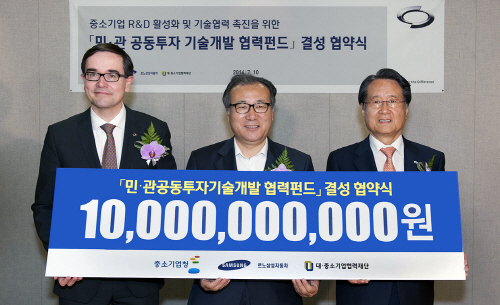 르노삼성 민관공동투자 기술개발사업협력펀드
