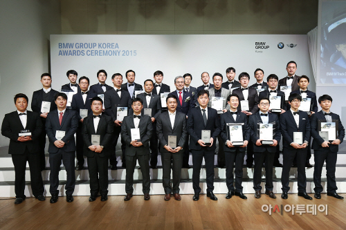 BMW 그룹 코리아, BMW 어워드 2015 개최 (AS부문 수상자)
