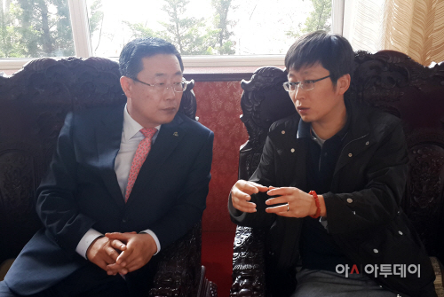 (서산)0416 김영은 부시장과 서하구그룹 전은영 회장 회담(2)