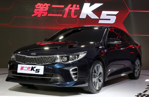 기아차 2015 상하이 모터쇼 참가 K5(2)