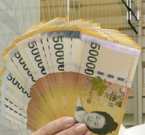 오만원권