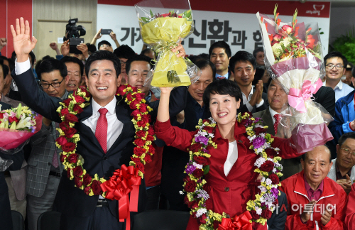 오신환 새누리당 후보, 관악을 당선인1