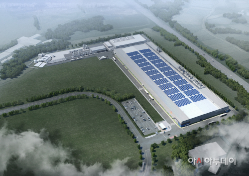 한화큐셀코리아 진천 1.5GW 셀공장 조감도