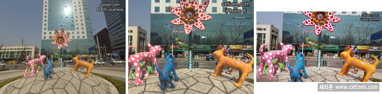  Xiaomi YiCamera 화각비교