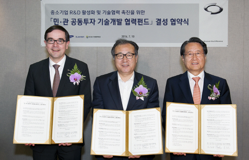 [르노삼성] 2014년 민관공동투자 기술개발사업협력펀드
