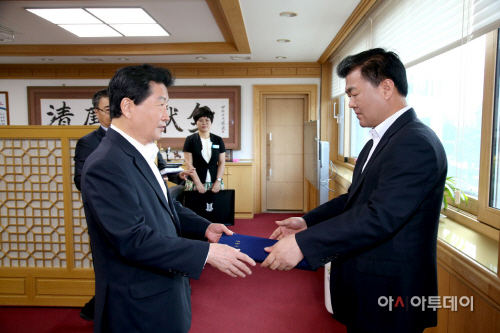 김용철 시설관리공단 이사장
