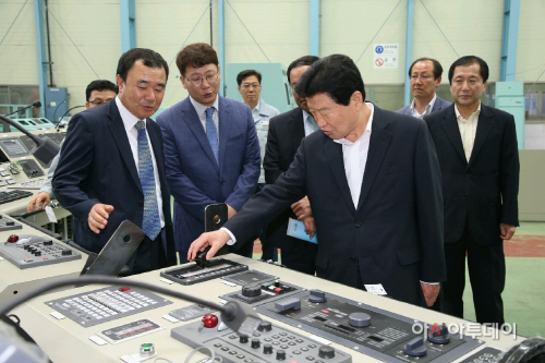 나산전기산업 방문