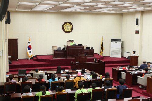 안성시의회 열린의회 교실 운영