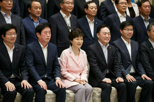 평택시장, 메르스 극복 상황 대통령에게 설명