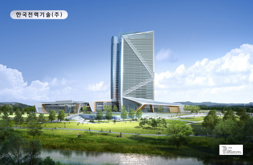 08- 한국전력기술 조감도