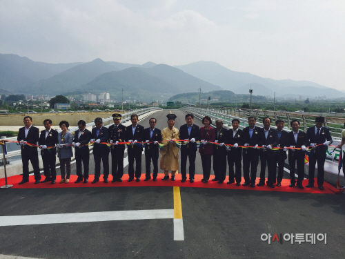 소라교 개체공사 준공식
