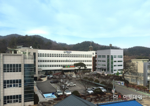 의령군청별관조감도
