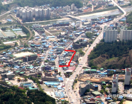 청평도시계획도로 개설공사 구간