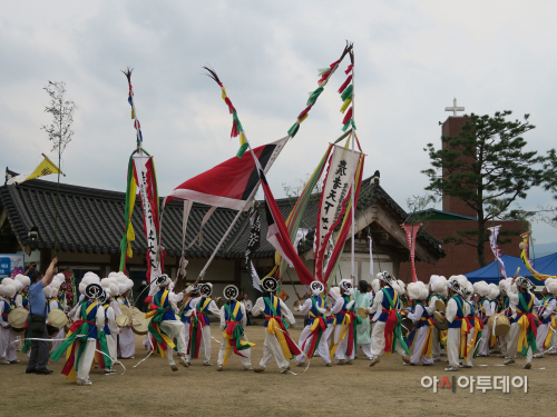차산농악 정기발표