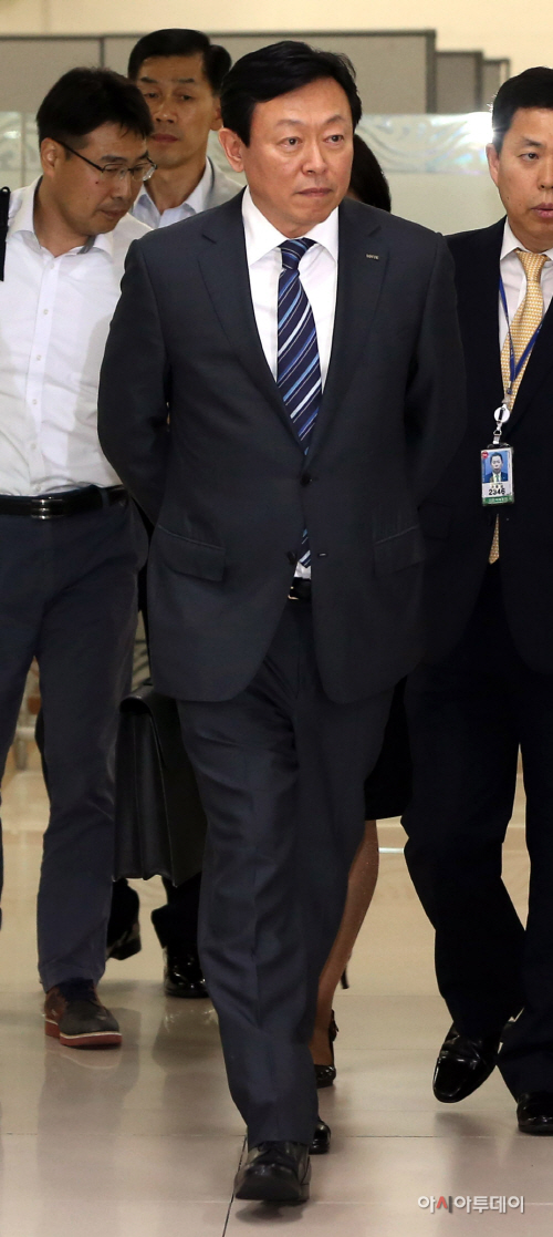 신동빈 롯데그룹 회장 입국4