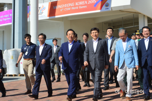 국무총리 문경군인체육대회 점검1