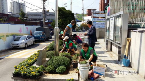 수택2동 식재