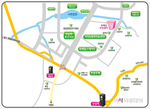 성남시, 내달 2일 성남권역에 '위례동' 신설