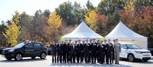 20151028 쌍용차_자율주행자동차_시연_행사_개최_2