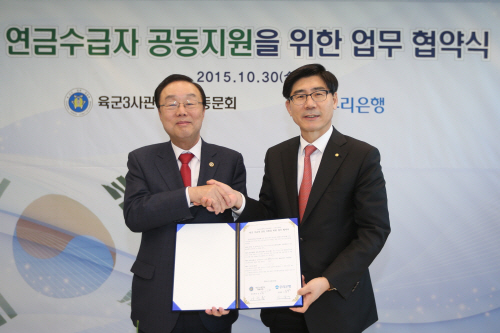 1030(우리은행, 육군3사관학교 총동문회와 업무협약 체결)사진