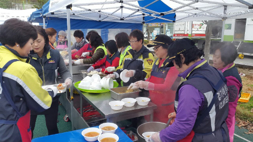 안성소방서, 봉사하는 기쁨 사랑의 밥차