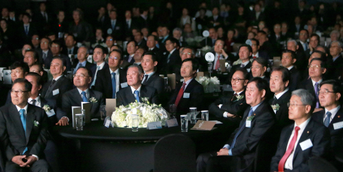 (현장사진1)아산 정주영 탄신 100주년 기념식