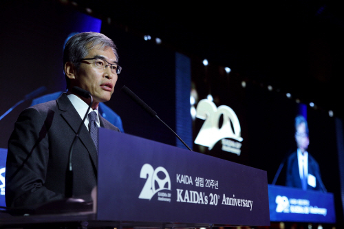 사진1-KAIDA 설립 20주년 기자 간담회