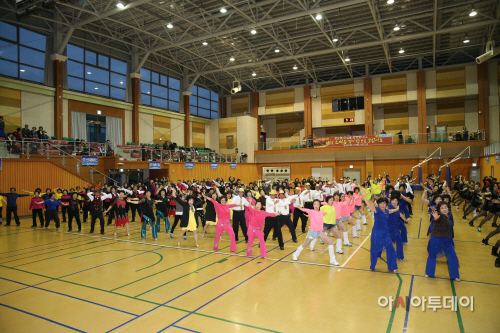 청도군수배생활체조대회